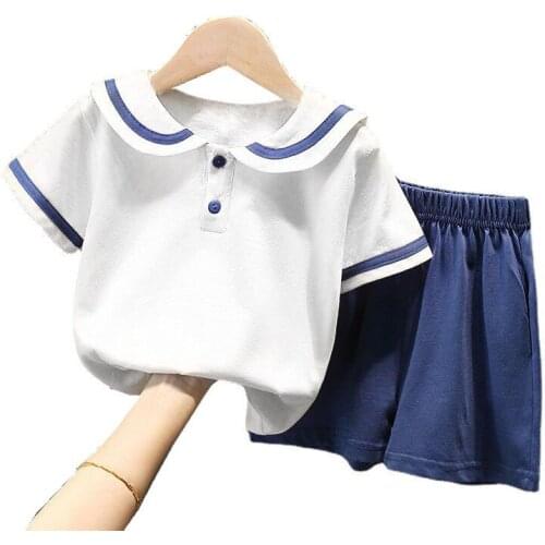 New Summer Baby Girls Clothes Suit Children Fashion Cute T-Shirt Shorts 2Pcs/Sets Toddler Casual Cotton Costume Kids Tracksuits