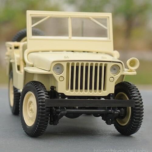 Original exquisit 1:18 diecast Willys 1924 diecast vintage car model for collection, gift, toy