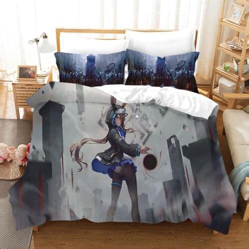 Ark Knight Cartoon Digital Printing Duvet Cover Single Bed Two-piece Three-piece Double Bed Household Bed King Size Bedding