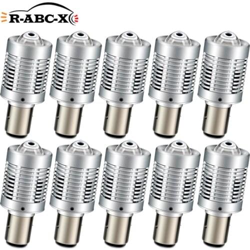 RUIANDSION Wholesale 10Pcs H4 9003 HB2 HS1 P43T BA20D H6 Car Headlights Motorcycle Headlamp Bulb CSP 2400Lm 21W 12V-80V 6000K