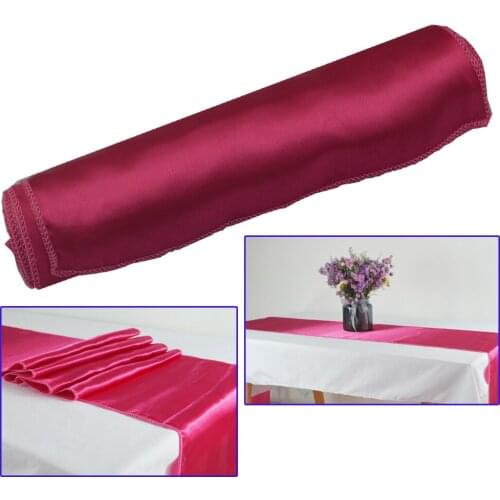 30x275cm Satin Table Runners For Wedding Party Modern Table Runner New Year Home Gold/Royal blue Table runner cloth Decorations