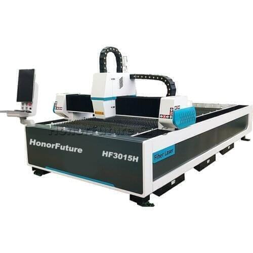 Sheet Metal Fiber Laser Cutting Machine CNC 1530 1325 500W 1000W 2000W