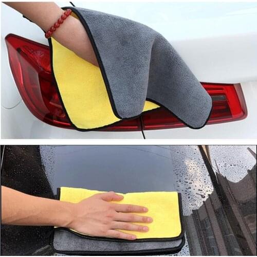 Super Absorbent Car Cleaning Wash Microfiber Towel For Lada kalina priora MG 3 5 6 7 Mg 3 ZR MG328 MG995 FOR SAAB 9-3 9-5 93 95