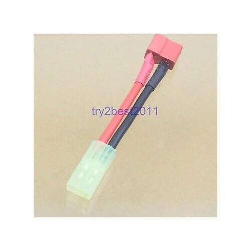 T-Plug (Deans Style) Female to female Mini Tamiya Connector/Adapter 14AWG Wire