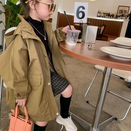 TaoziBaby Girls' Windbreakers