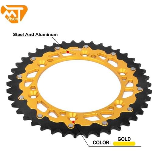 Motorcycle Rear Sprocket Gear Staring Wheels For SUZUKI TSR DR 200 125 250 350 DR-Z 400 E S SM RM RMX RM-Z 125 450Z RS 1980-2018