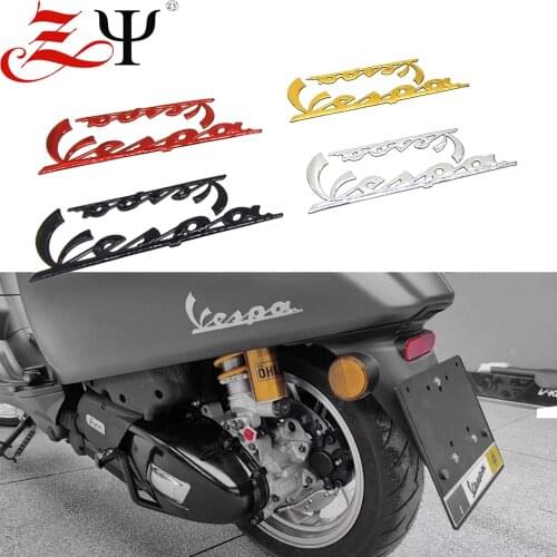3D Italian Badge Emblem Sticker Decal For PIAGGIO Vespa GTV GTS LX LVX LT PX 50 125 150 250 300ie Sprint Primavera Stickers 4.8