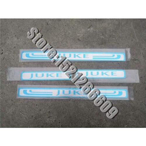 For Nissan JUKE 2010-2020 Auto Exterior Stainless Steel Door Sill Scuff Plate Guard Welcome Pedal Stickers Styling Accessories