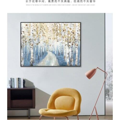 EECAMAIL DIY Diamond Painting Full Diamonds American Maple Forest Living Room Diamond Embroidery Cross Stitch Painting No Frame