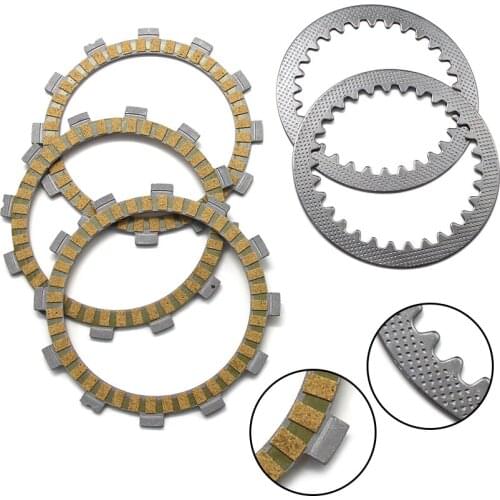 Motorcycle Friction Clutch Plates For Suzuki RG50 PV50 RMX50 RM50 C/N/T/X/Z ZR50 SKE/SKH ZR50S GS50 K5 21451-28000 21451-19A00