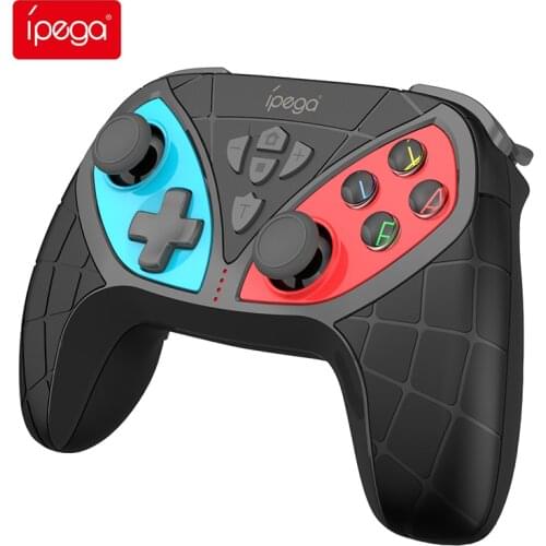 Ipega New Switch Game Controller Wireless Bluetooth Gamepad Nintendo Console Control LED Joystick for NS Switch Android Back Key