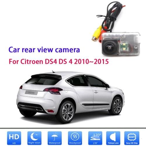 For Citroen DS4 DS 4 2010~2015 Car Rear View Reverse Backup Camera Starlight night vision car rear view camera