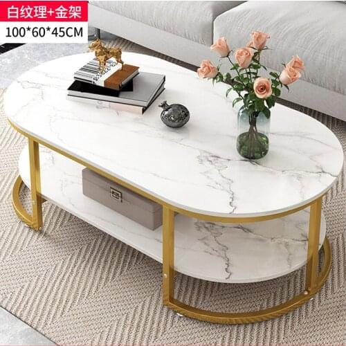 Coffee Table Modern Minimalist Light Luxury Home Living Room Creative Multifunctional Sofa Side Table Dining Room Living Room