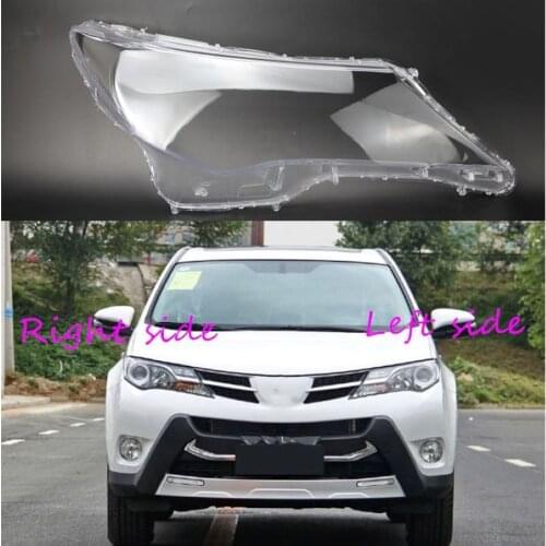 For Toyota RAV4 2013 2014 2015 Car Headlight cover Headlamp Lens Auto Shell Cover