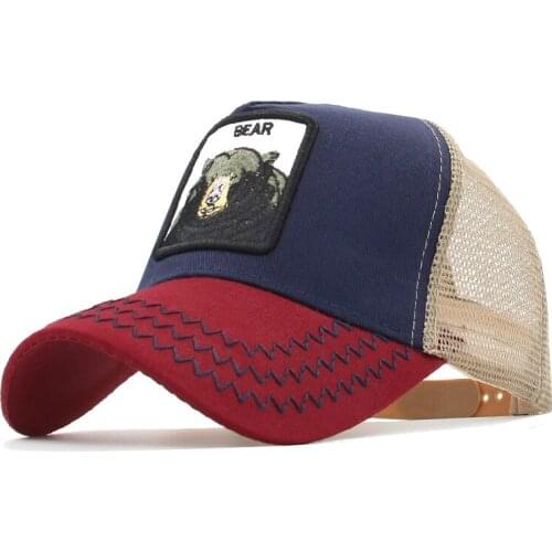 2021 Hot Sell Fashion Baseball Hats Embroidery Mesh Trucker Cap gorrasHot sale products