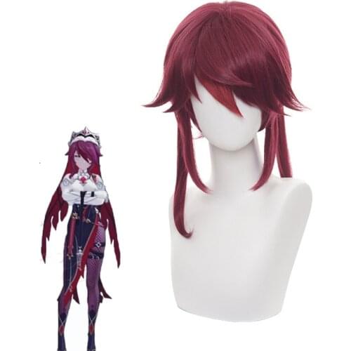 Mangoyoyo Genshin Impact Rosaria Cosplay Wig Halloween Cosplay Wig Genshin Impact Rosaria Cosplay Hair