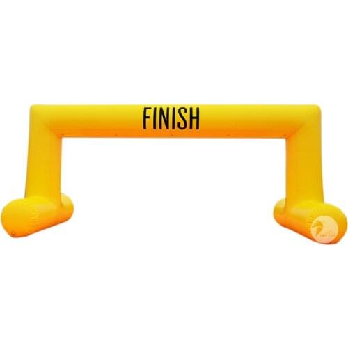 Custom Printed LOGO Commercial Activities Race Finish Inflatable Arch