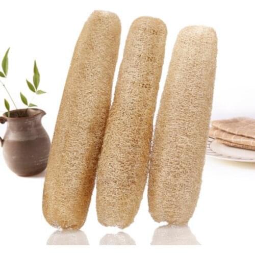 Natural Luffa Bath Sponges Pot Bowl Rag for Kitchroom Loofah Bath Shower Pot Bowl Sponge Bathroom Brushes LX5225