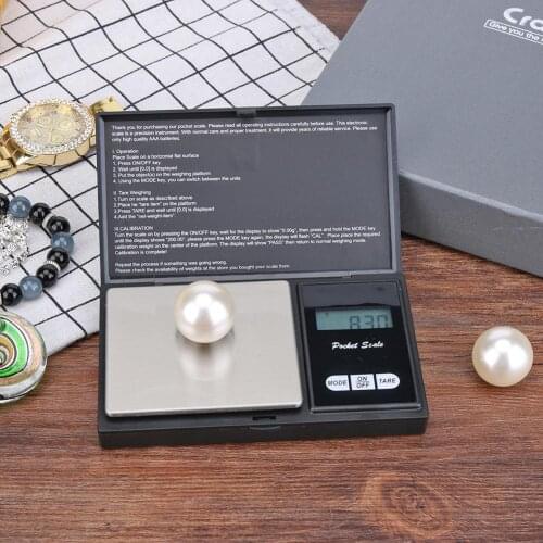 Portable Digital Pocket Scale Gold Jewelry Mini Stainless Steel Electronic Scale Gram Balance Weight Scale Portable Pocket Scale