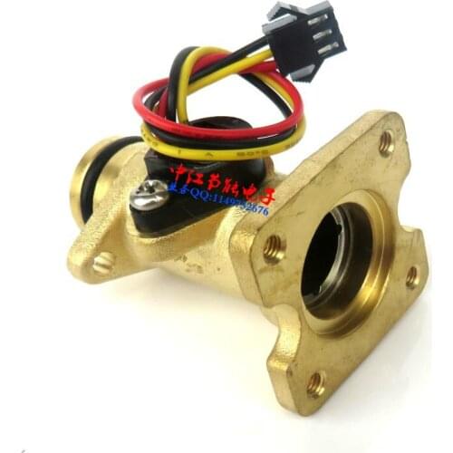 Water Fuel Flow Meter Sensor Counter Hall Flowmeter pool float switch for water heaters DC5V-15V DN15 G1/2 1-30L/min