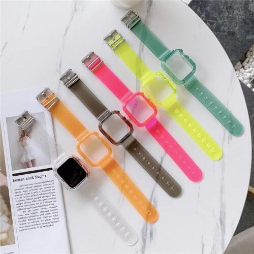 Sports Running Fitness Watchbands for Apple Watch Band 44mm 40mm 38mm 42mm Light Comfortable Sweatproof Watch Strap for iWatch