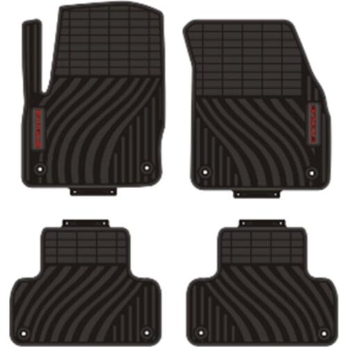 Custom No Odor Trunk Carpets Waterproof Rubber Car Floor Mats for Land Rover Range Rover Evoque