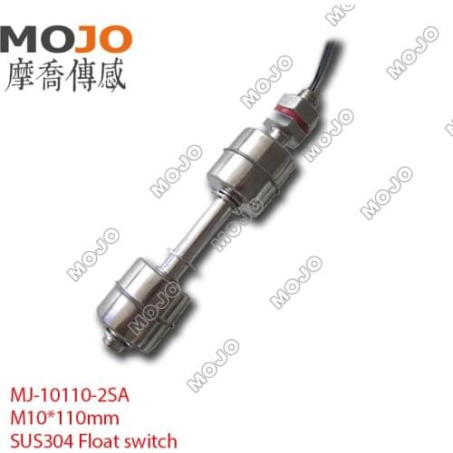 2020 MJ-10110-2SA(10pcs/lots) liquid level indicator 10*110mm length 1A1:10W 100V 0.5A side mounting level switch