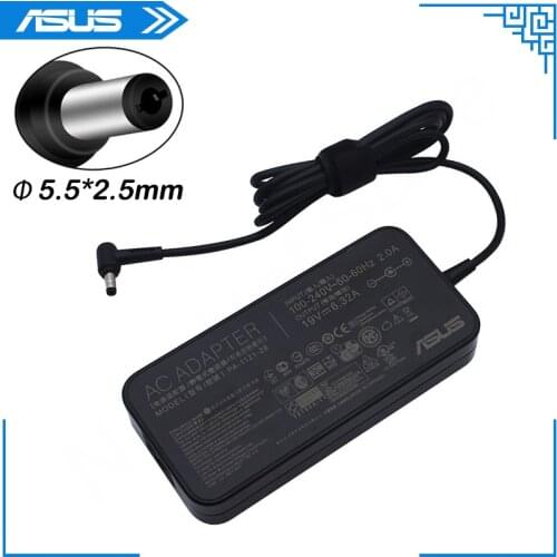 Asus Laptop Adapter 19V 6.32A 120W 5.5*2.5mm AC Power Charger For Asus FX504 UX510UW N56J N56VM N56VZ N750 N500 G50 N53S N55