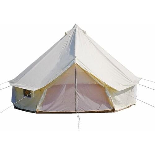 White Color Oxford Bell Tent with Stove Jacket on the Wall/Camping tent travel/Winter tents camping/Tarp
