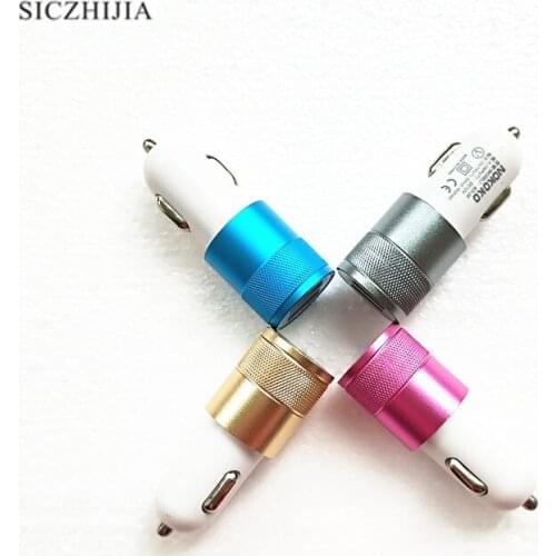 Dual USB Charger Digital LED Display 2.1A Aluminum Alloy for Cadillac XTS SRX ATS CTS/Renault Koleos Fluenec Latitude