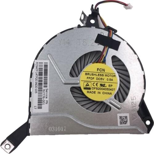 Brand New Laptop Cooling FAN for HP ENVY 15-K series KSB0705HBA05 CPU Fans Cooler/Radiator Repair Replacement