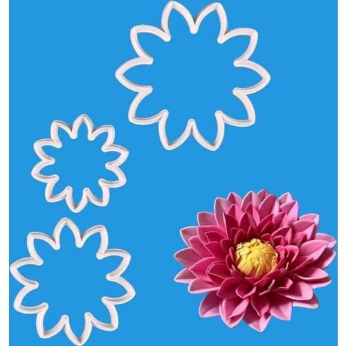 Flower Cake Cookie Decorating Sugarcraft Mold Plunger Cutter cake decorating tools