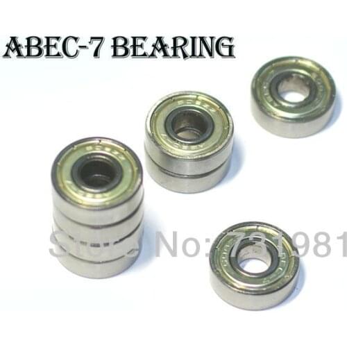 1Set (20pcs) ABEC-7 Bearings Fits Skateboard/scooter/longboard/rolle skate Wheels,industrial standard "608" size