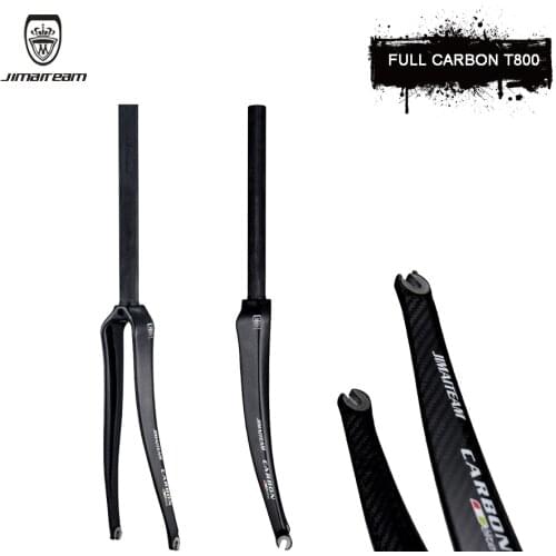 JIMAITEAM Bicycle Front Fork Mountain Bike Front Fork Road Bike Front Fork Carbon Fiber Front Fork Bicycle Accessories