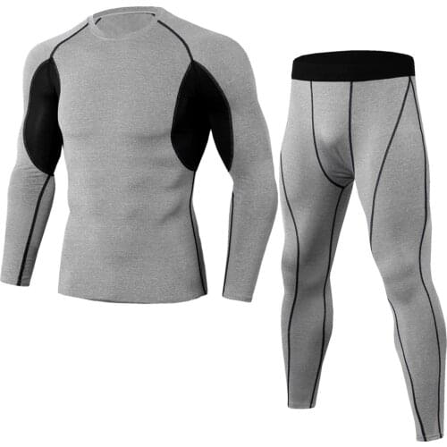 Hot Fashion Men’s Training Top Jogger Pants Casual Sports Run Bike Tight Slimming Patchwork Striped Wear