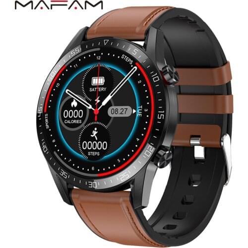 MAFAM G5 Bluetooth Smartwatch Electronic Music Smart Watch Men ECG Pedometer Smart Clock For Xiaomi Huawei IOS PK L13 DT95