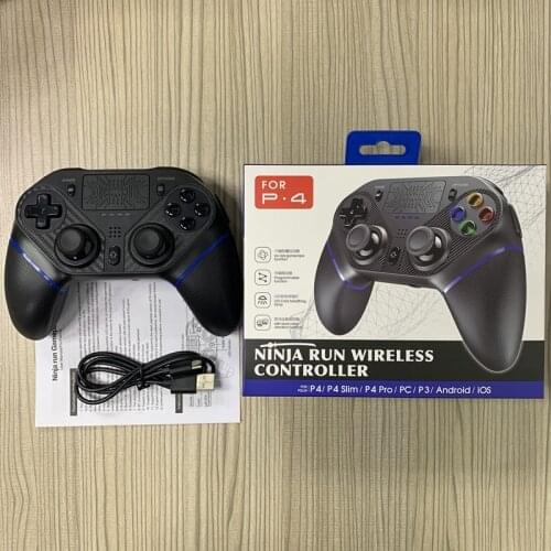 New Gamepad For PS4 Pro Slim Controller For PS3 PC Wireless Joystick For Android iOS Game Handle