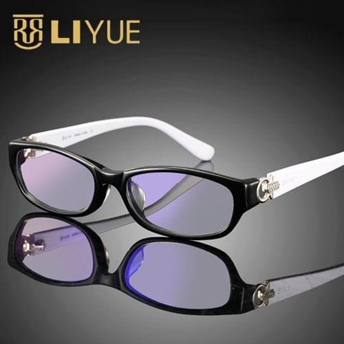 Anti Blue Ray Glasses rhinestones computer goggles women fashion Anti Radiation spectacles prescription glasses UV400 2501