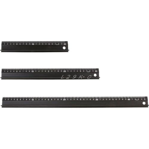 Aluminum Alloy Straight Ruler Multifunctional Protection Anti Slip Drawing Stationery Office Accessories School Supplies