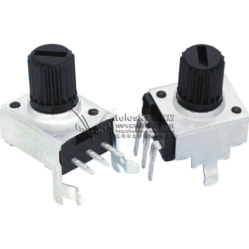 RV09 type short shank 10k 50k WH09 B103 B503 adjustable potentiometer adjustable resistance in 0932