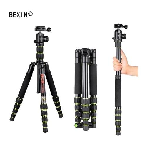 Tripod Light Portable professional photo monopod with ball head for DV DSLR camera stand with pocket tripod travel bag