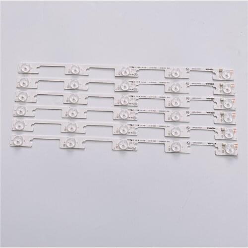 4pcs/set *5LED*6V 307mm LED strip for Toshiba Dl3945i Dl3945 KL39GT618 35017988