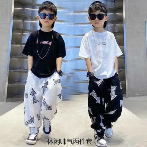 2021 Fashion Toddler Baby Boy Girls Casual Clothes Set Outfits Summer Boys Sports Clothes Tracksuit Suits For Kid Clothing