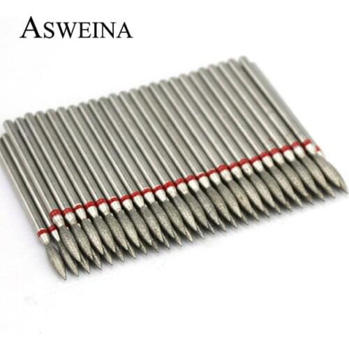 50pcs/Set Electric Diamond Nail Drill Bit Milling Cutters Drills Bits For Manicure Pedicure Machine