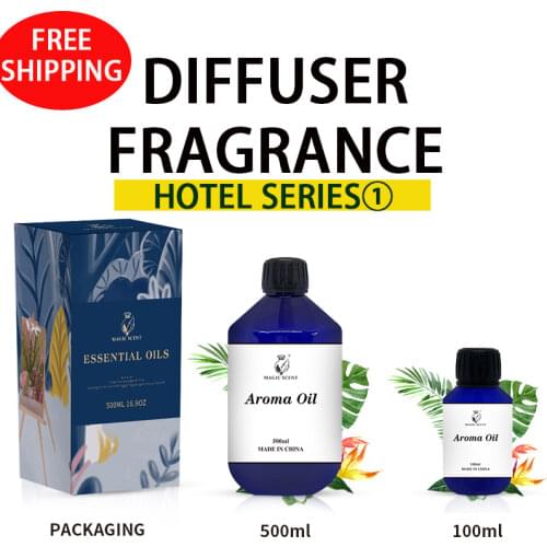 500ML Free Shipping Hotel Series Essential Oil Aroma Scent Diffuser Fragrance Oil Perfume Arabic Fragrance Oil