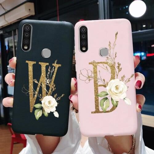 For Vivo Y19 Cases Cover For Vivo 1915 Vivo Y19 Y 19 Case Soft TPU Silicone Letters Phone Case For Vivo 1915 Y19 Fundas Bumper