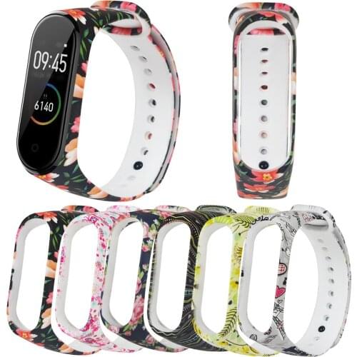 Smart Band Color Silicone Replacement Sport Fitness Bracelet Fashion For Mi Band 4#P30 For Xiaomi Mi Band 4 Watch Strap