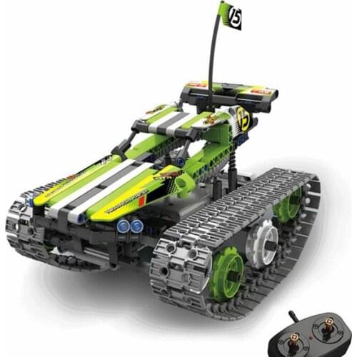 Childrens Toys Crawler Remote Control Tank Building Blocks Assembling Building Blocks Puzzle Childrens Toys Remote Control Car