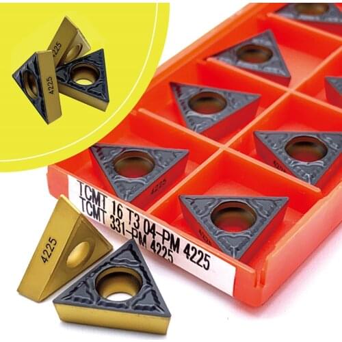 Carbide Insert TCMT16T304 TCMT16T308-PM 4240 4225 External Turning Tool Turning Insert CNC Lathe Tool High Quality TCMT16T304/8