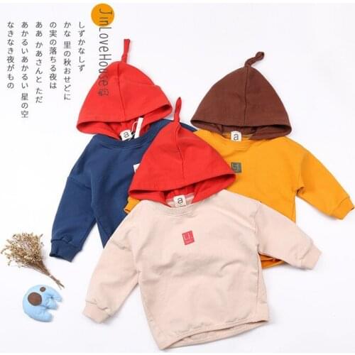 1 2 3 4 5 6 Y Toddler Boys Hoodies Fashion Korean Hooded Sweatshirts For Boys Kids Clothing Baby Boys Coat Jackets New Arrival